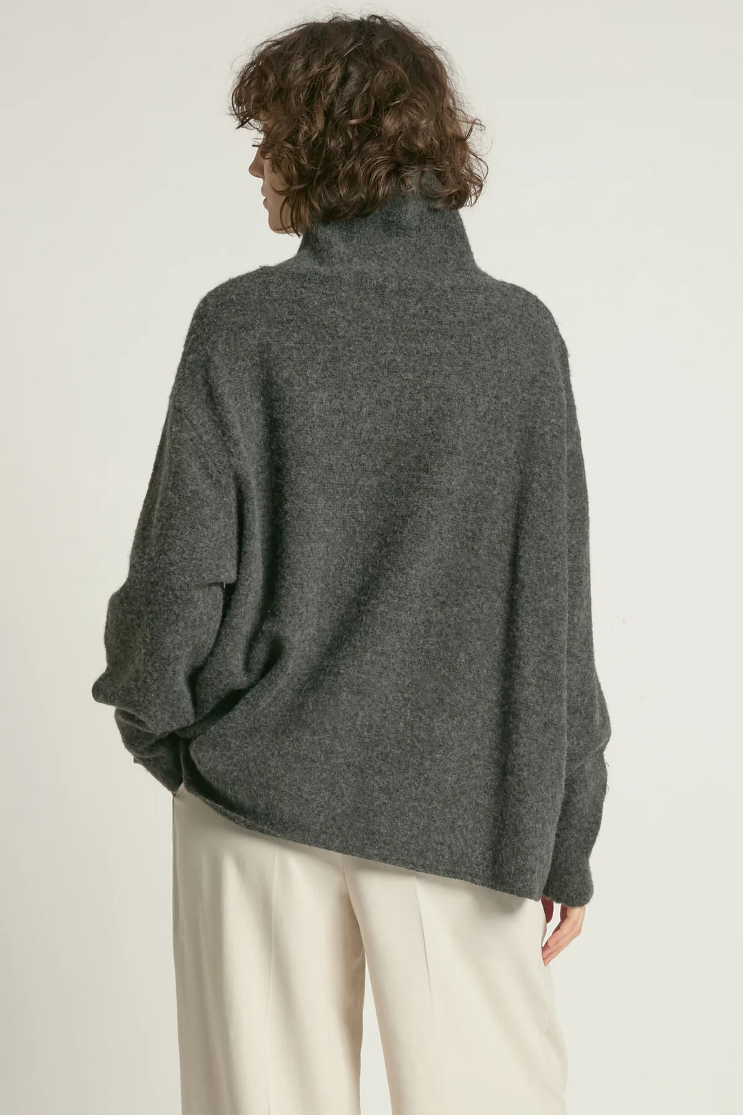 Slouch Turtleneck Sweater