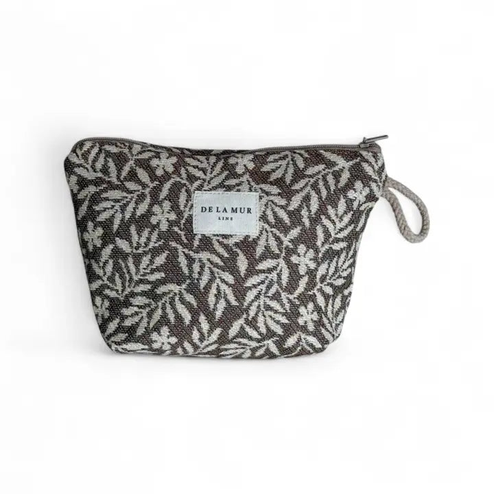 JACQUARD MAKEUP BAG - SMALL