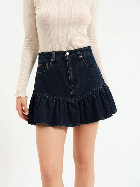 SMOOCH SKIRT - MOONLIGHT RINSE