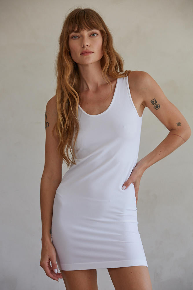 REVERSIBLE MINI TANK DRESS