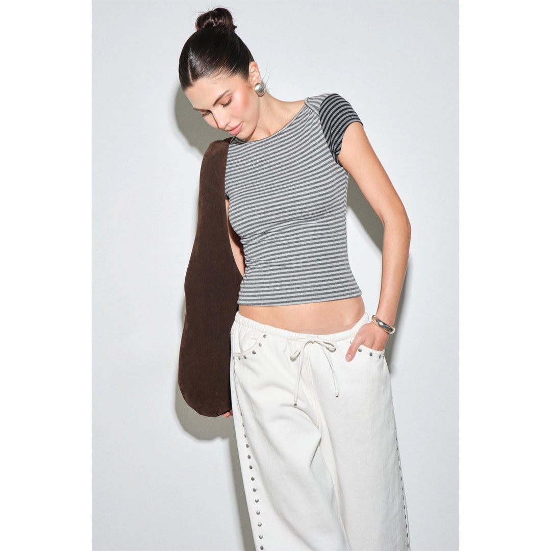 SOLENE CAP SLEEVE TOP