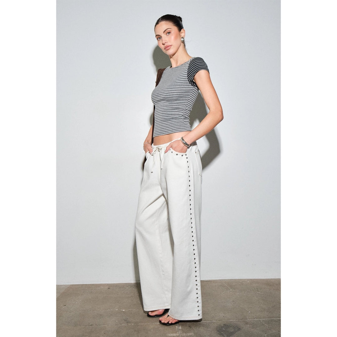 SOLENE CAP SLEEVE TOP