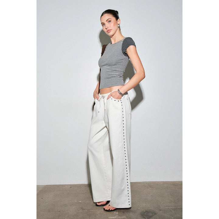 SOLENE CAP SLEEVE TOP