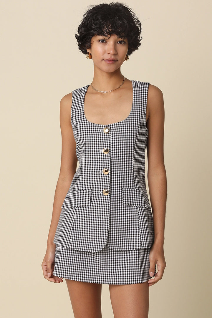 SONIA GINGHAM DRESS