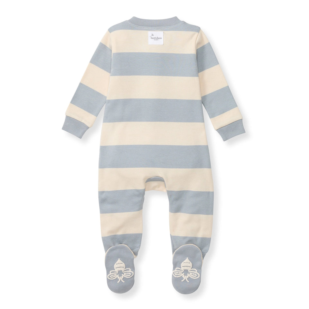 RUGBY STRIPED SLEEPER - BLUE