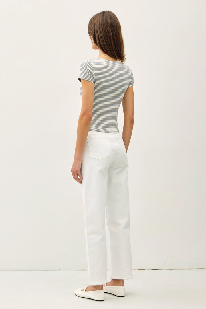 SOFTY SQUARE NECK TEE