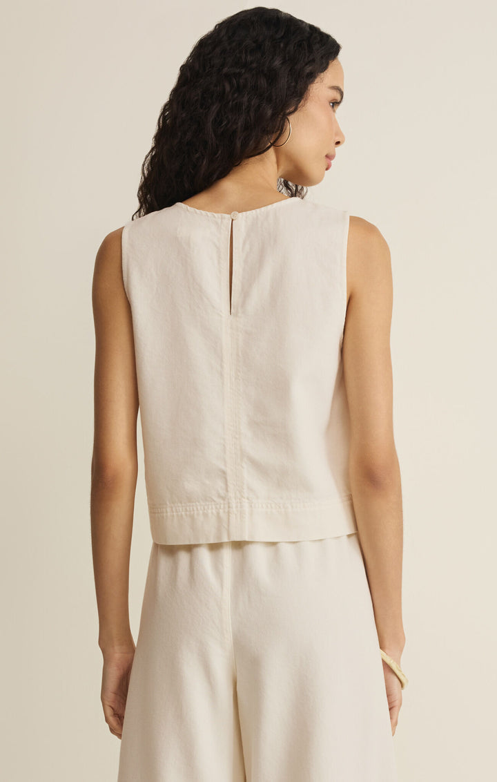 SUN SEEKER TANK - CREAM