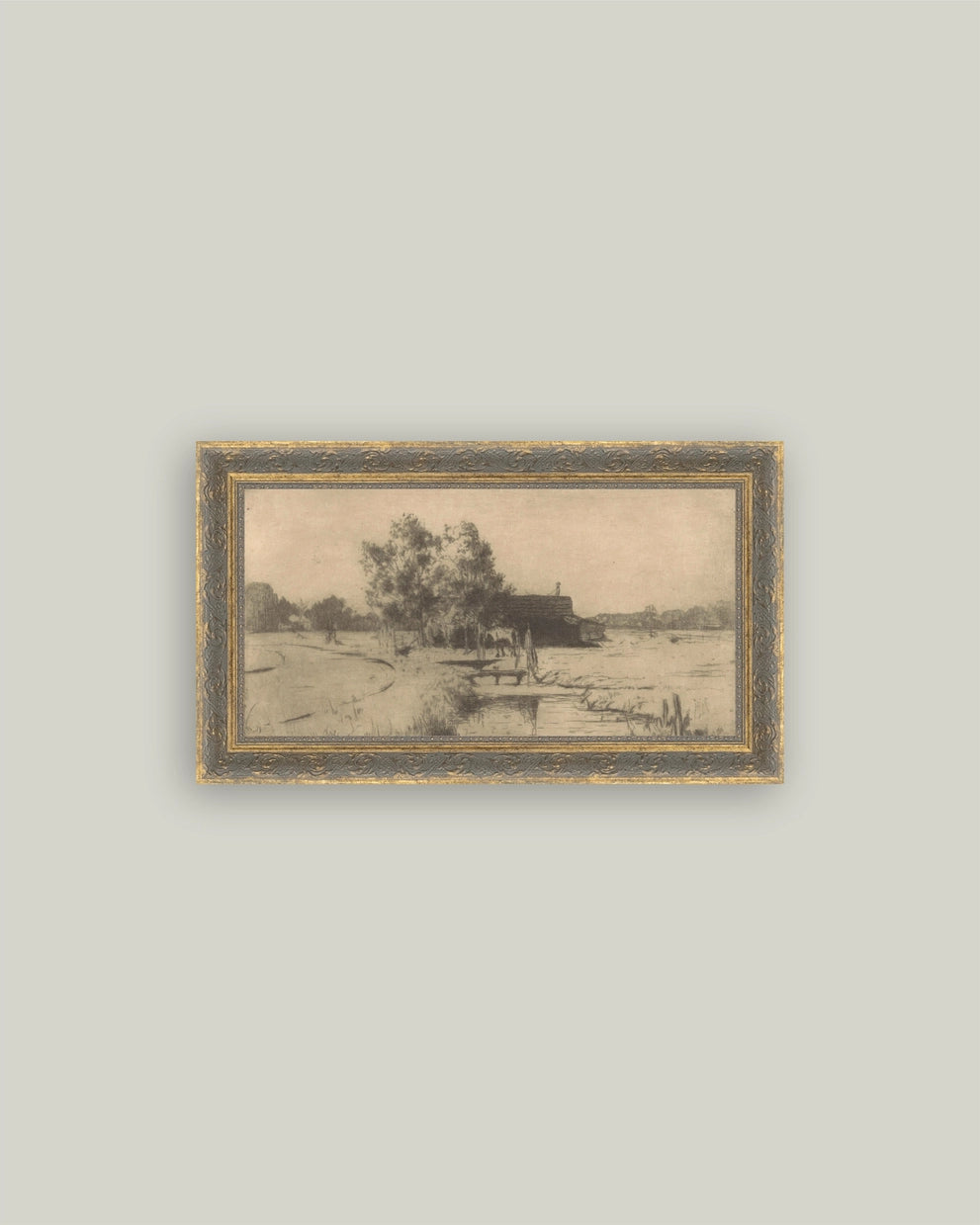 STABLE IN THE BICKHORST IN THE HAGUE FRAME