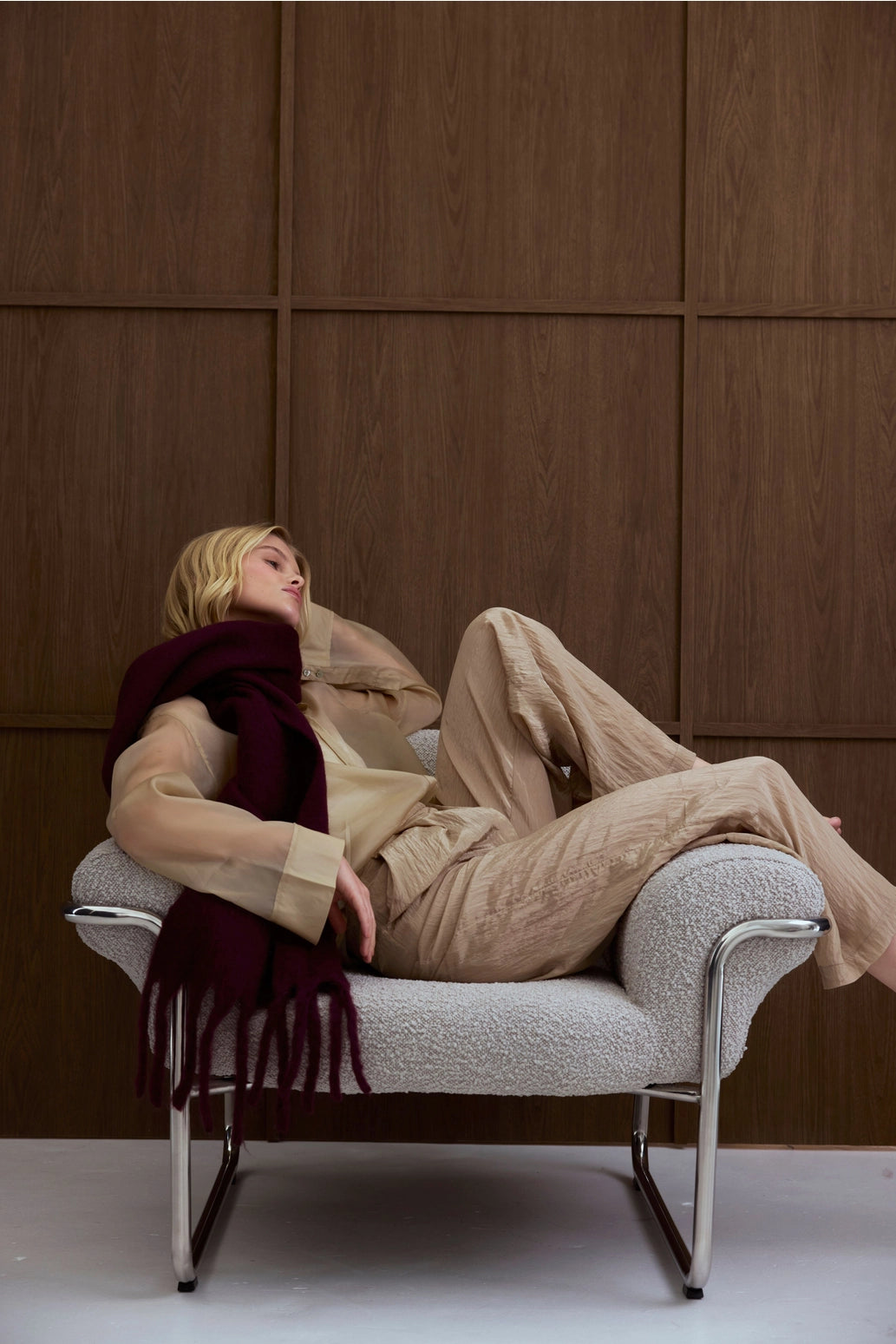 STOCKHOLM SCARF - CHERRY