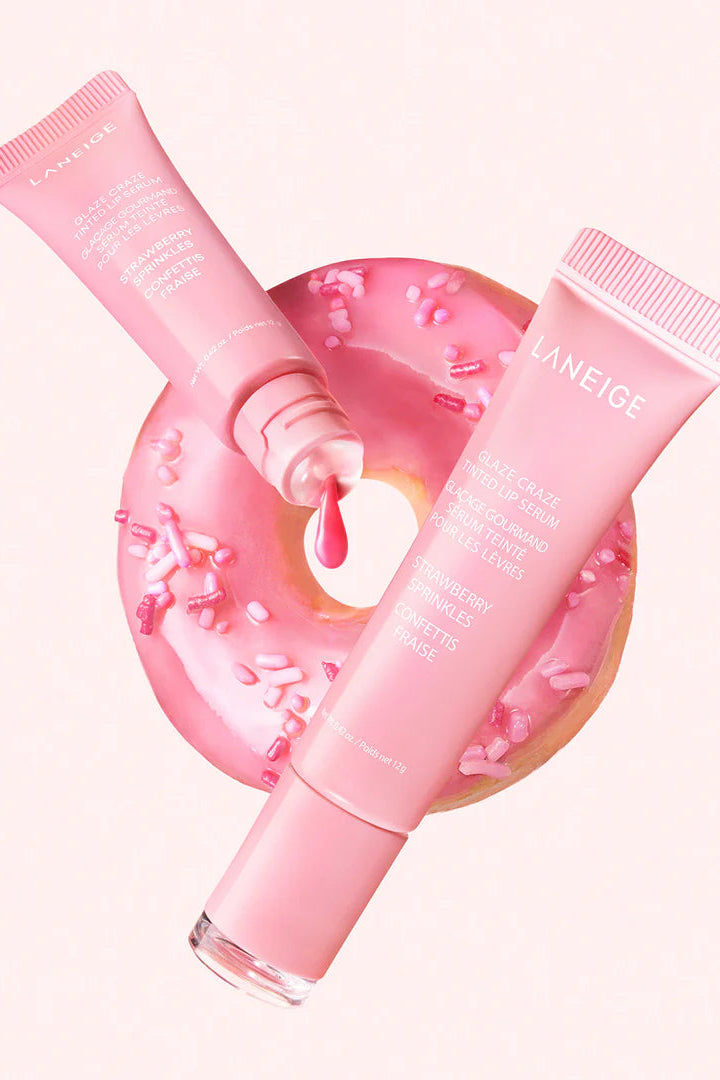 LANIEGE GLAZE CRAZE TINTED SERUM - STRAWBERRY SPRINKLES