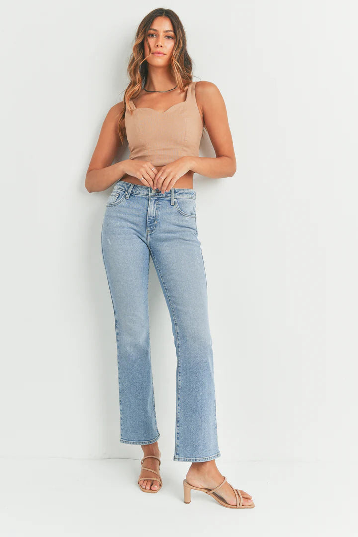 LOW RISE BOOTCUT JEAN