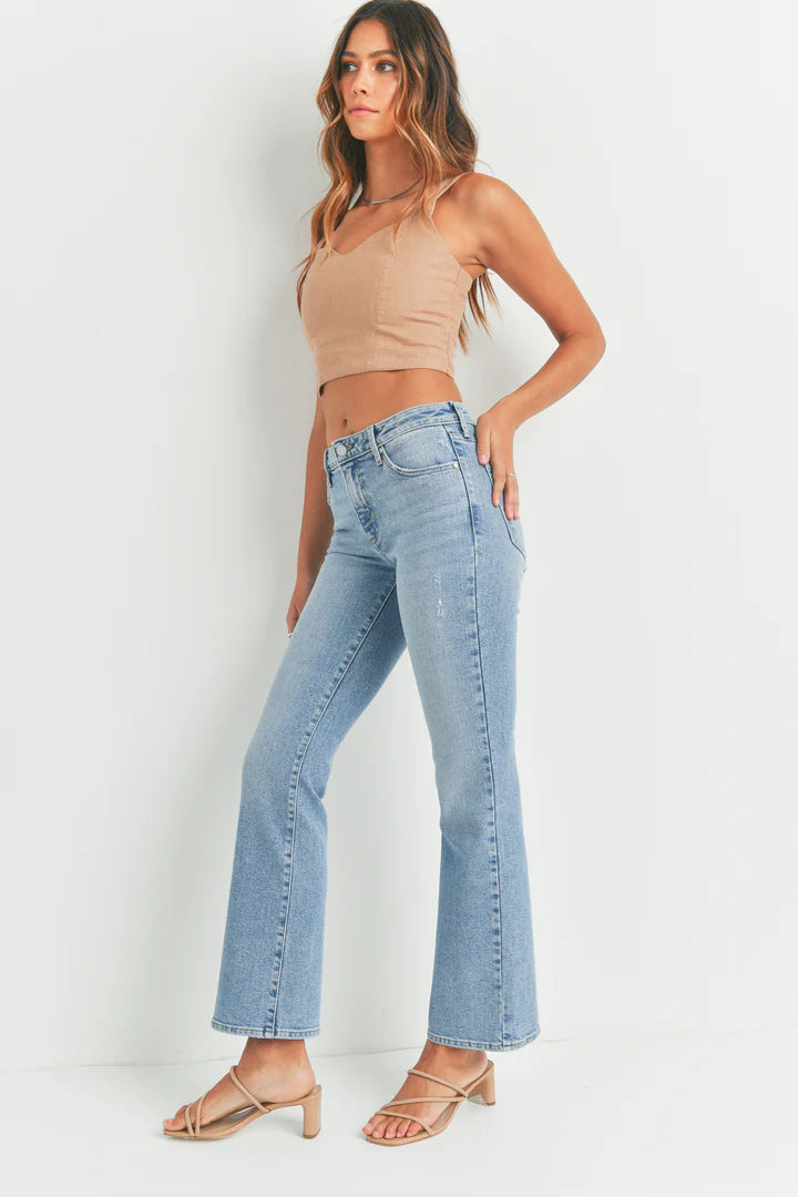 LOW RISE BOOTCUT JEAN