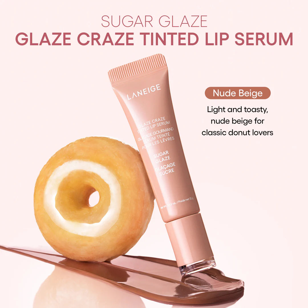LANIEGE GLAZE CRAZE TINTED SERUM - SUGAR GLAZE