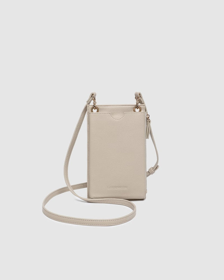 SUKI RFID PHONE POUCH - ALMOND