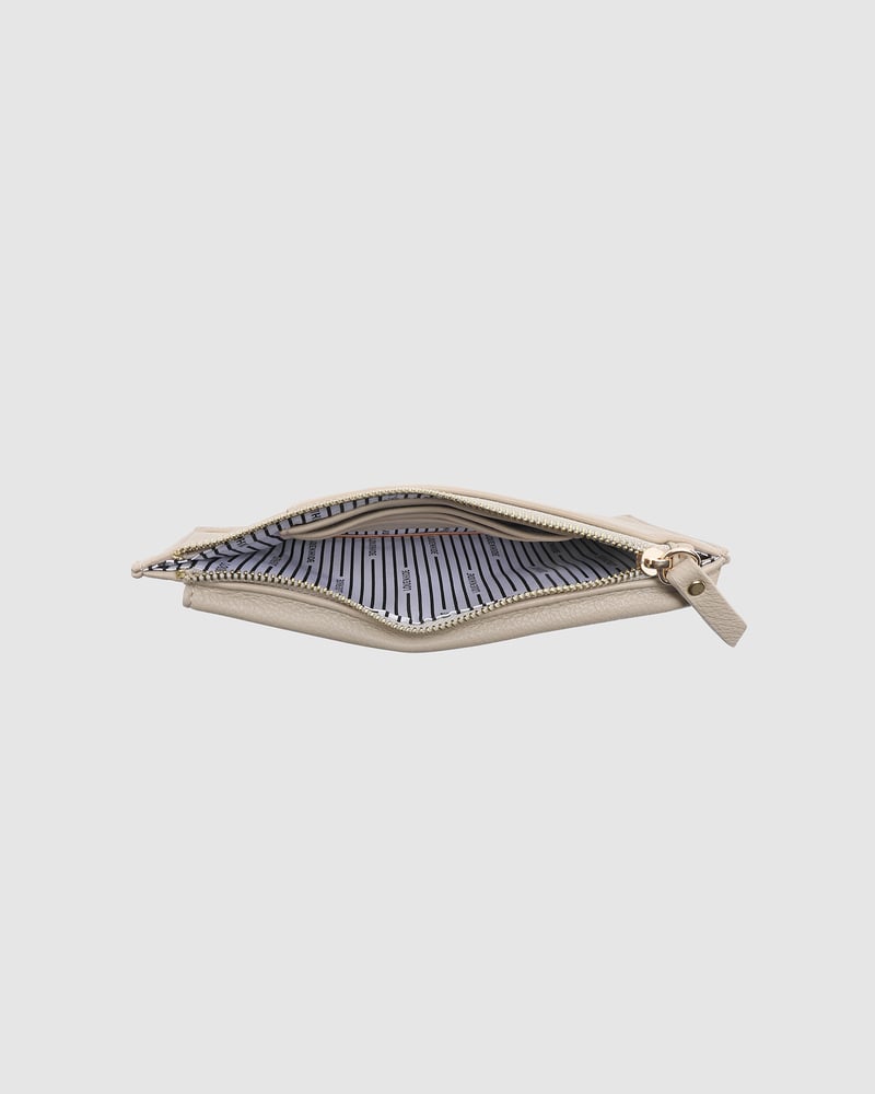 SUKI RFID PHONE POUCH - ALMOND