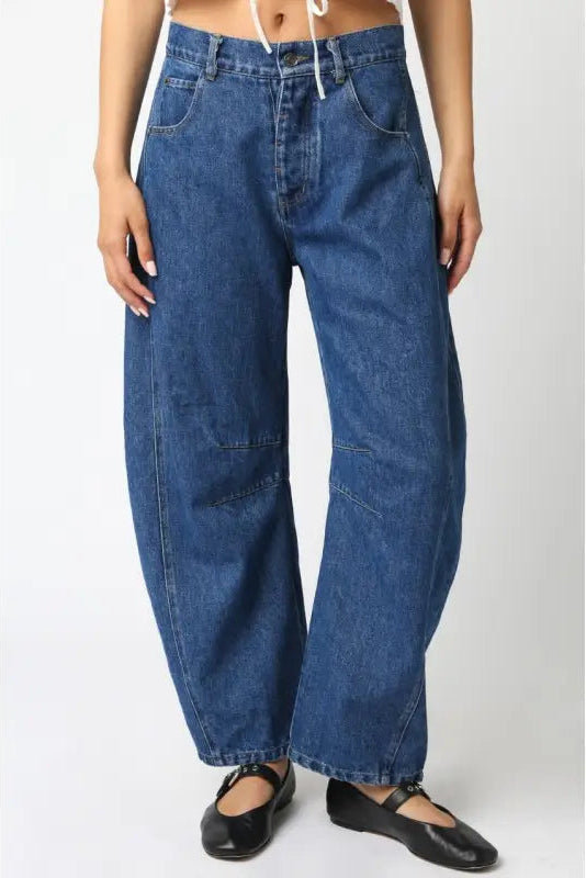 SUSAN BARREL JEANS