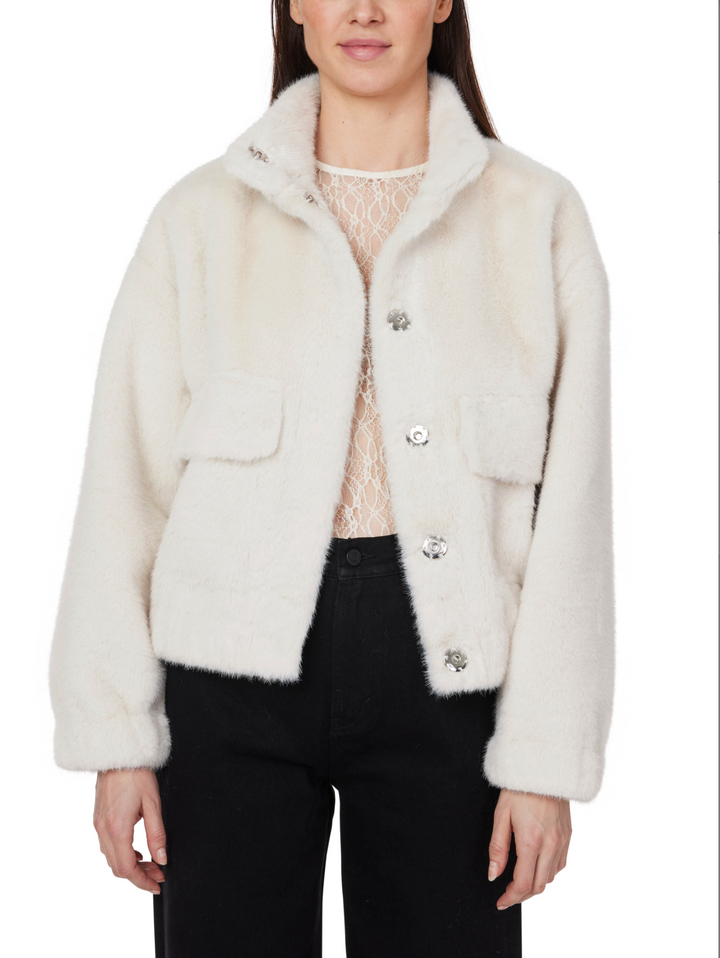 FUR UTILITY JACKET