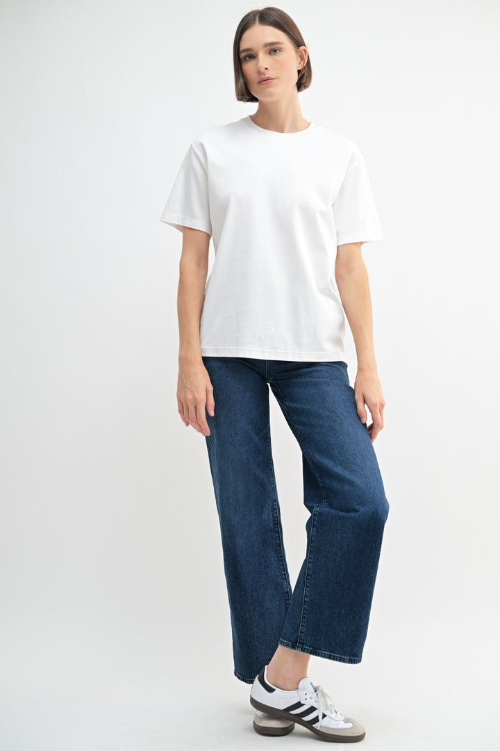 ROUND NECK TEE