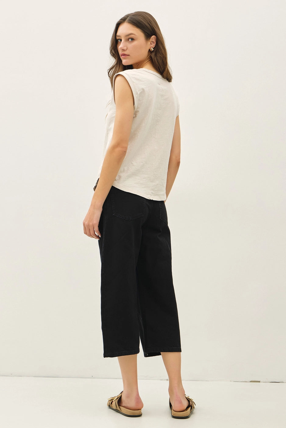 TALIA CAP SLEEVED TEE