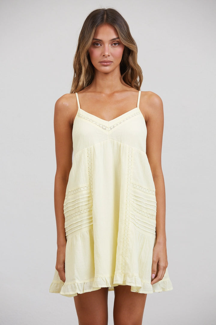 TALIA DRESS - YELLOW