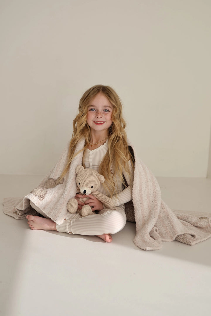 PLUSH BLANKET - TEDDY