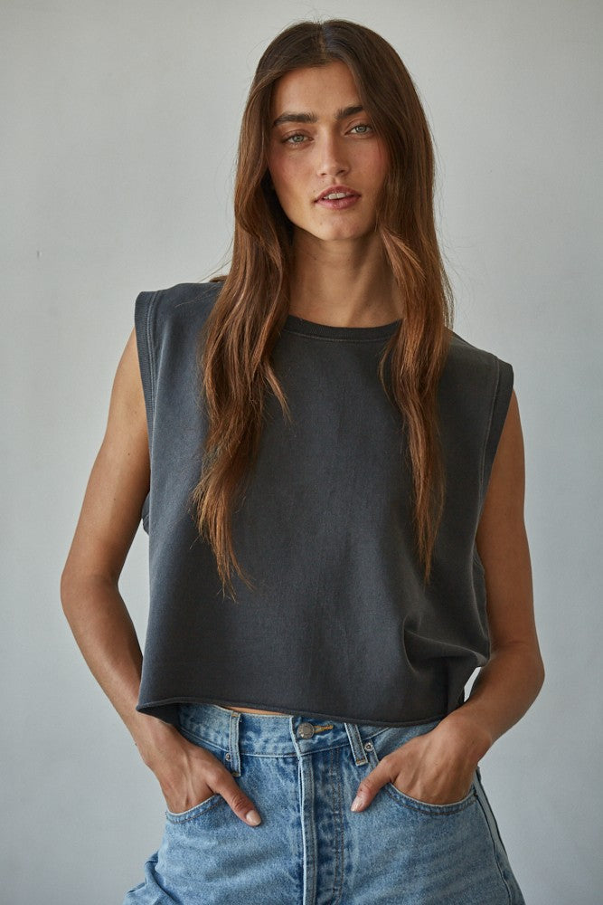 TEDDY TANK - BLACK