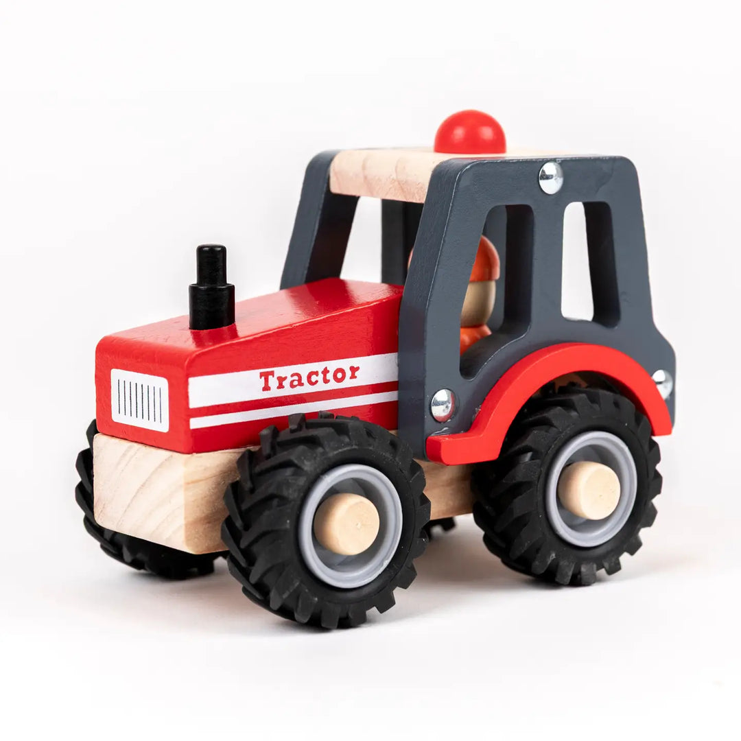WOODEN TRACTOR