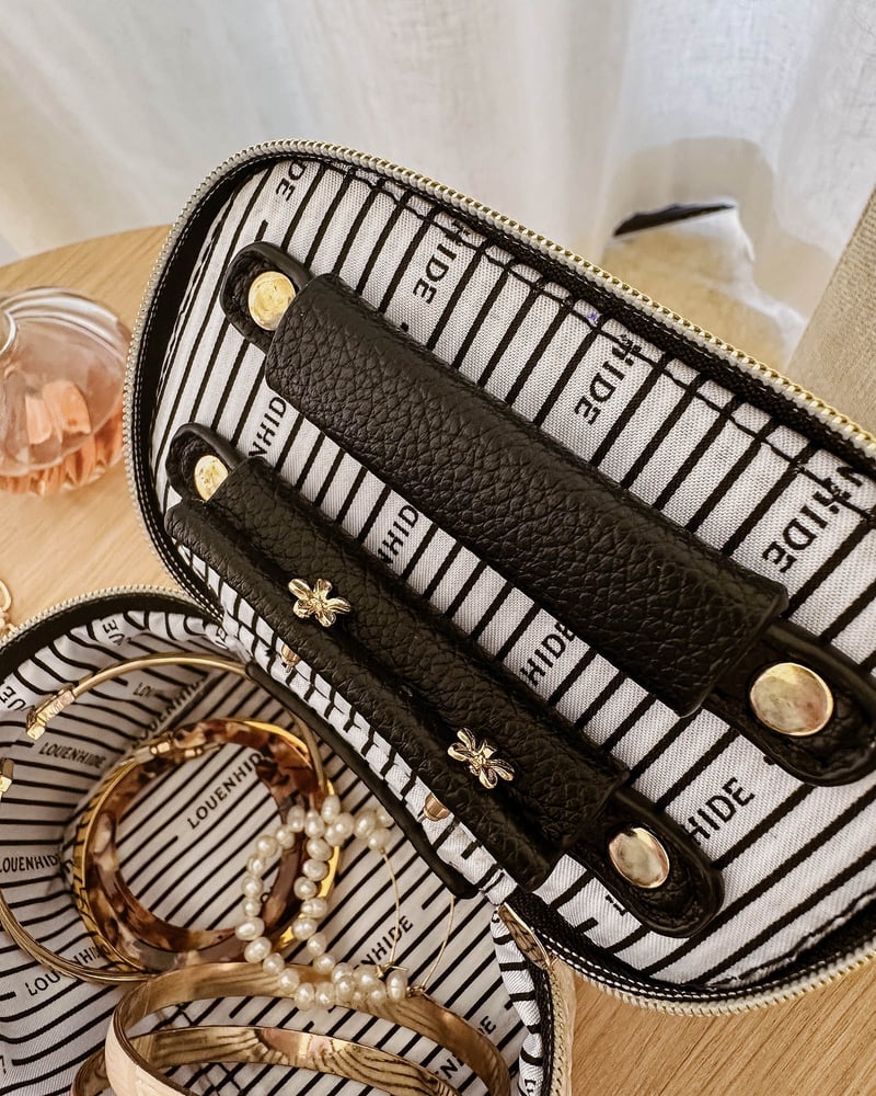 TRUDY JEWELRY BOX - BLACK
