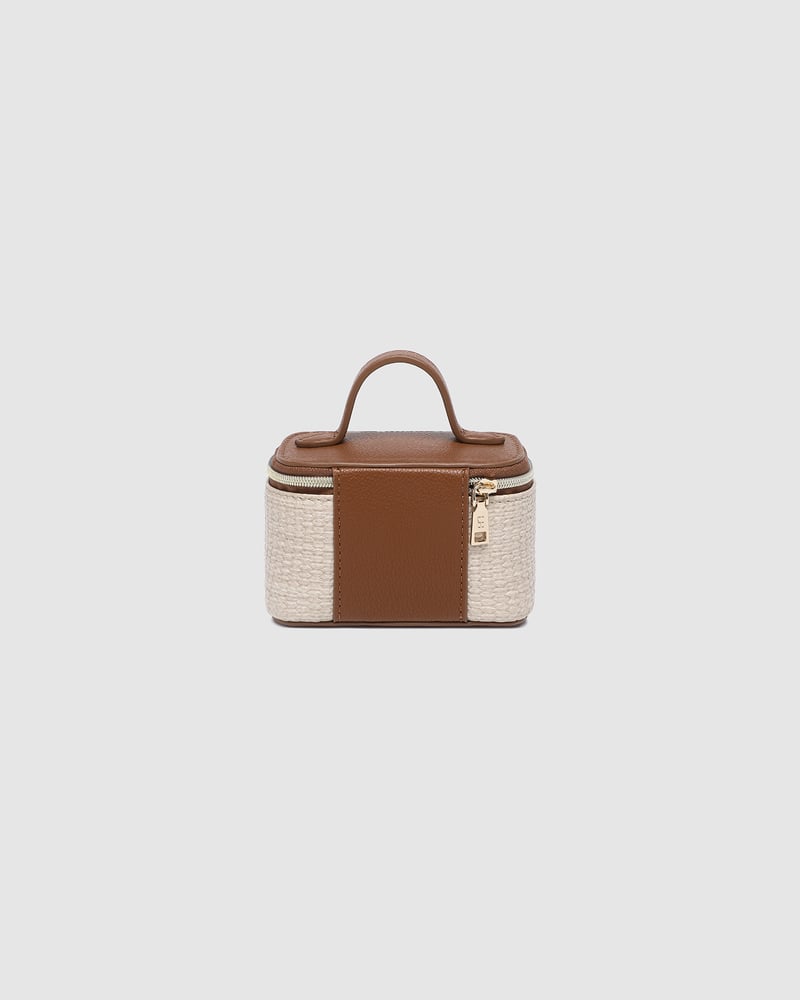 TRUDY JEWELRY BOX - TAN