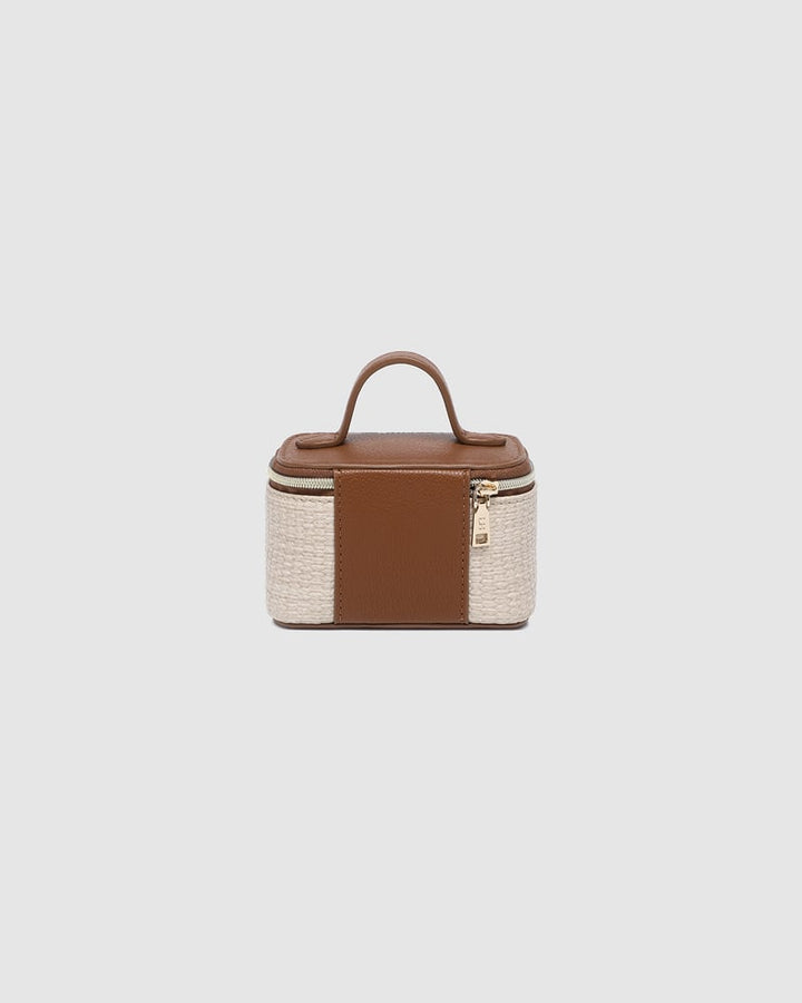 TRUDY JEWELRY BOX - TAN