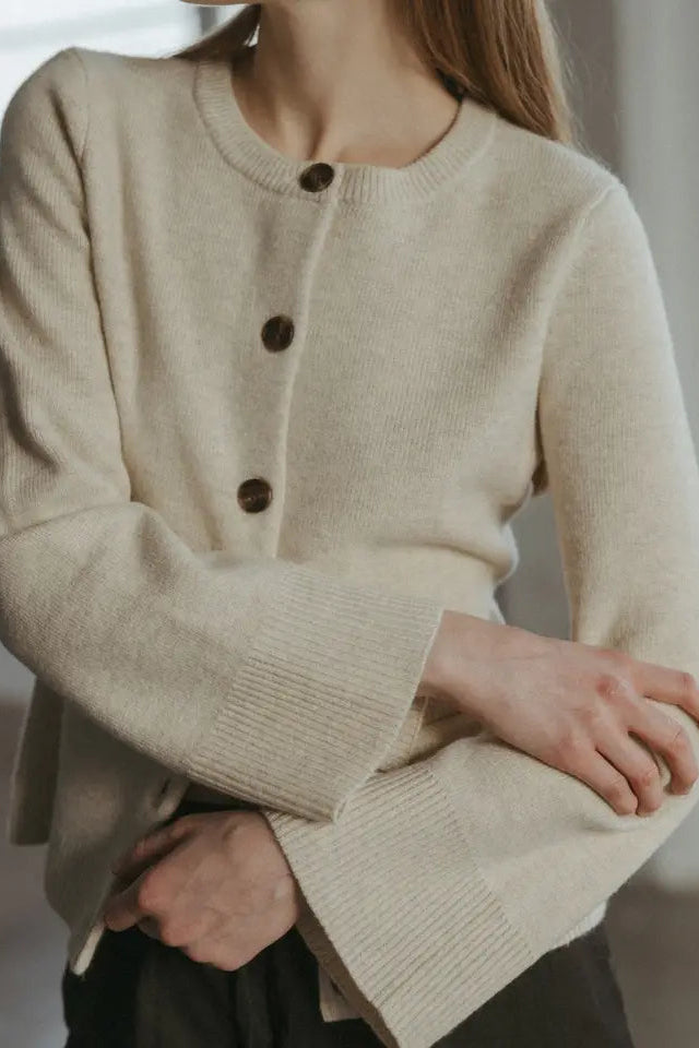 TYLER CARDIGAN - OATMEAL