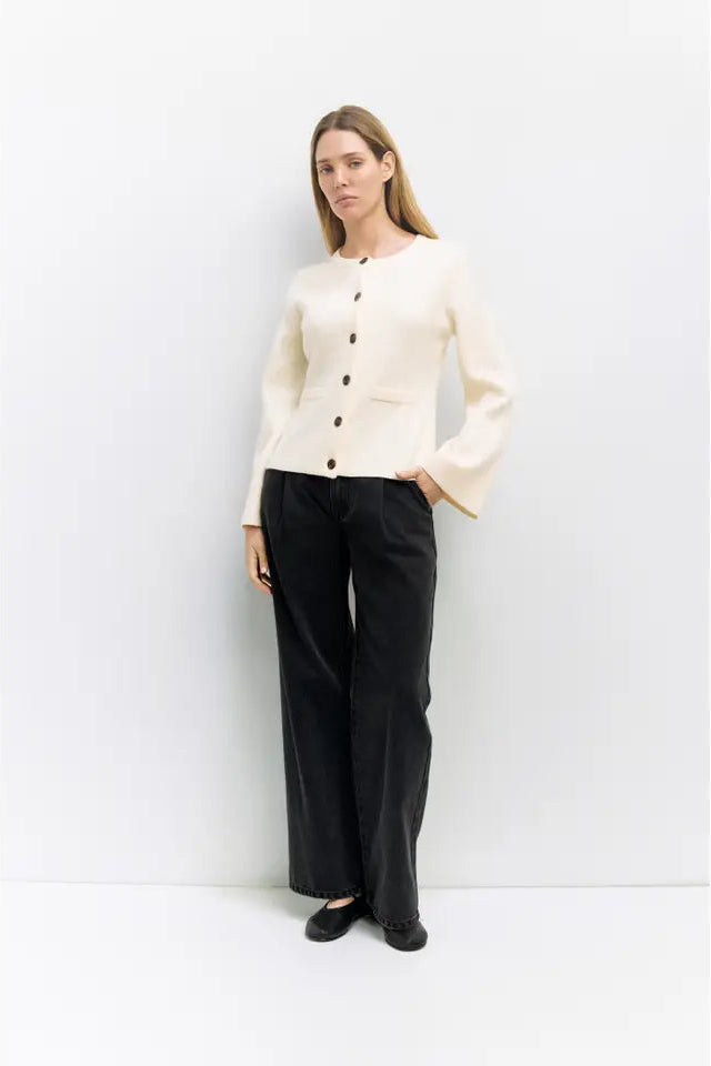 TYLER CARDIGAN - CREAM