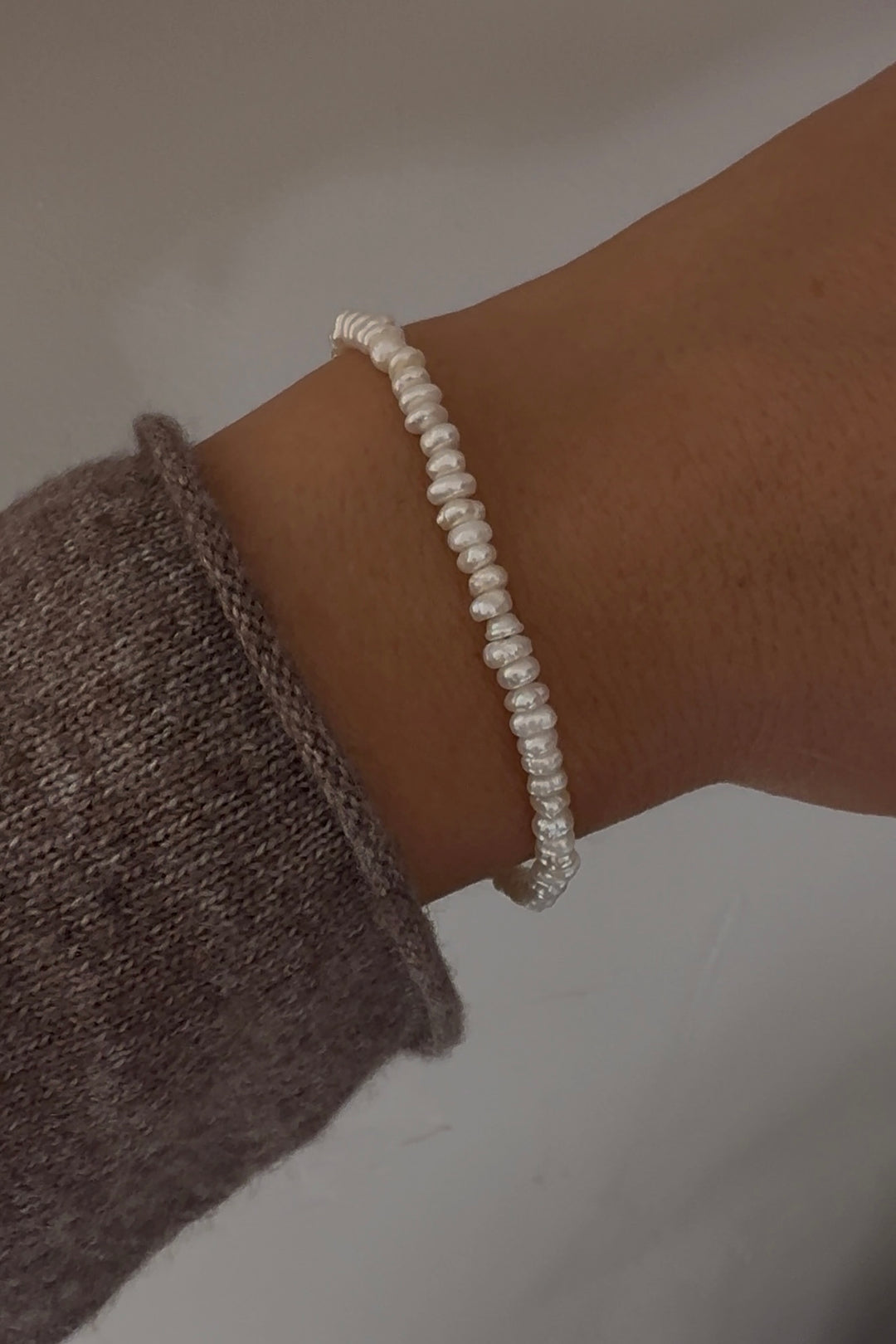 GRACE PEARL BRACELET - STERLING SILVER