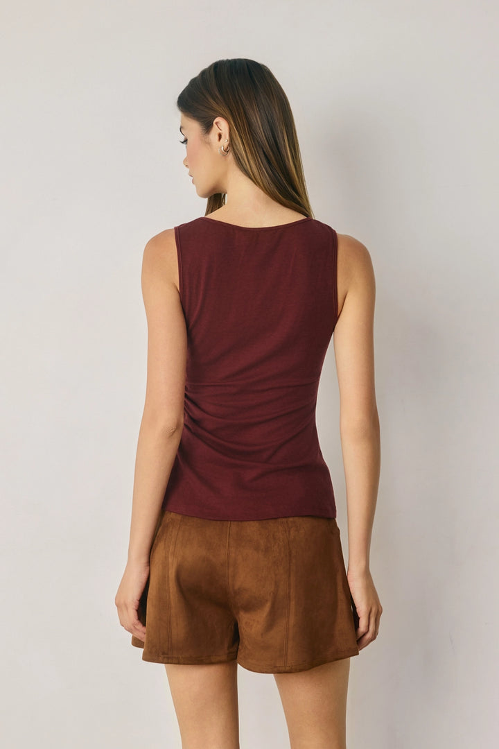 VADA TANK - BURGUNDY