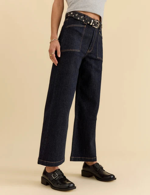 VALLEY GIRL WIDE LEG JEAN