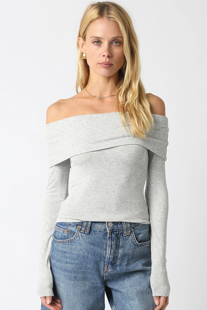 REBECCA OFF THE SHOULDER TOP