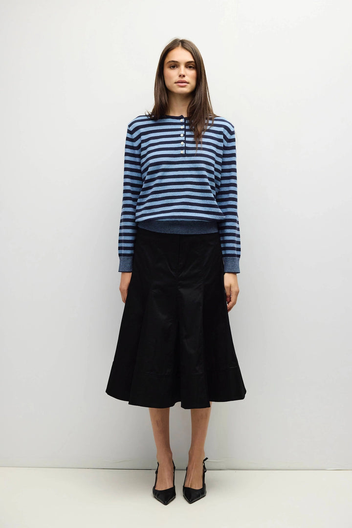 VIRGINIA SWEATER - NAVY + BLUE