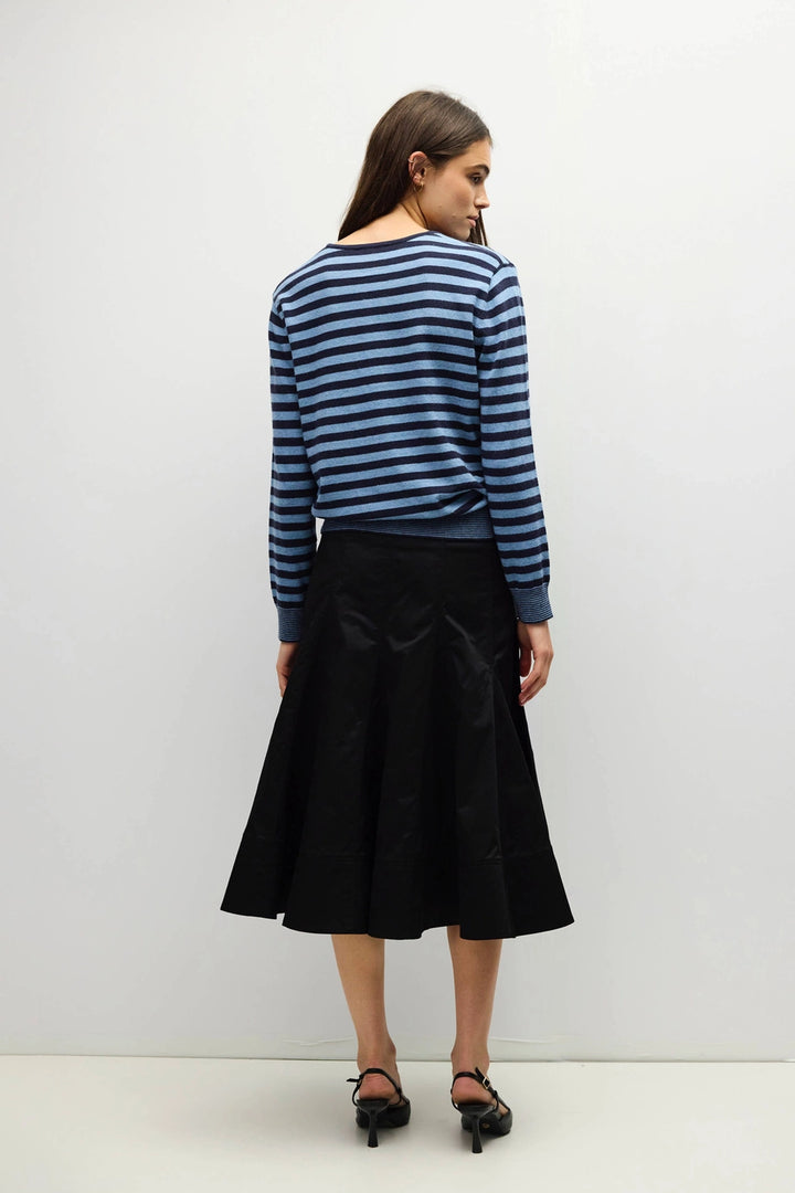 VIRGINIA SWEATER - NAVY + BLUE