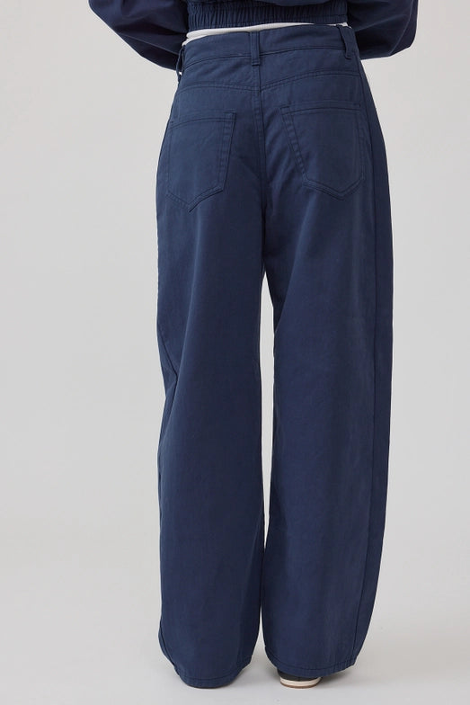COLOR DYED BARREL PANT