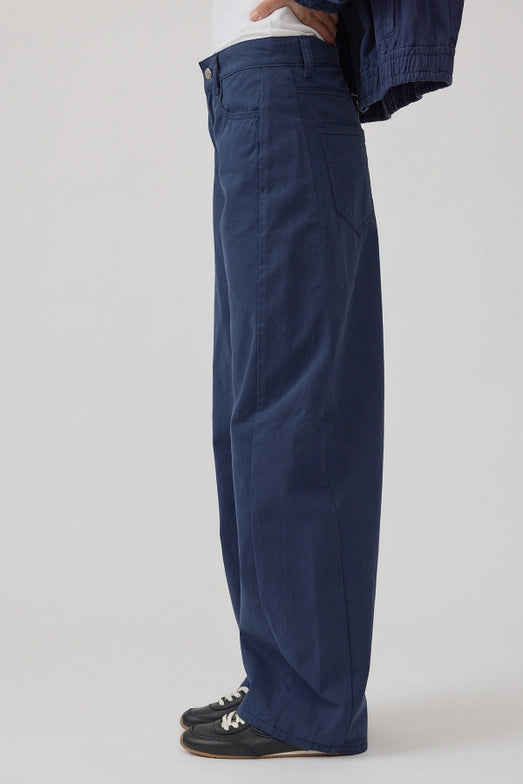 COLOR DYED BARREL PANT