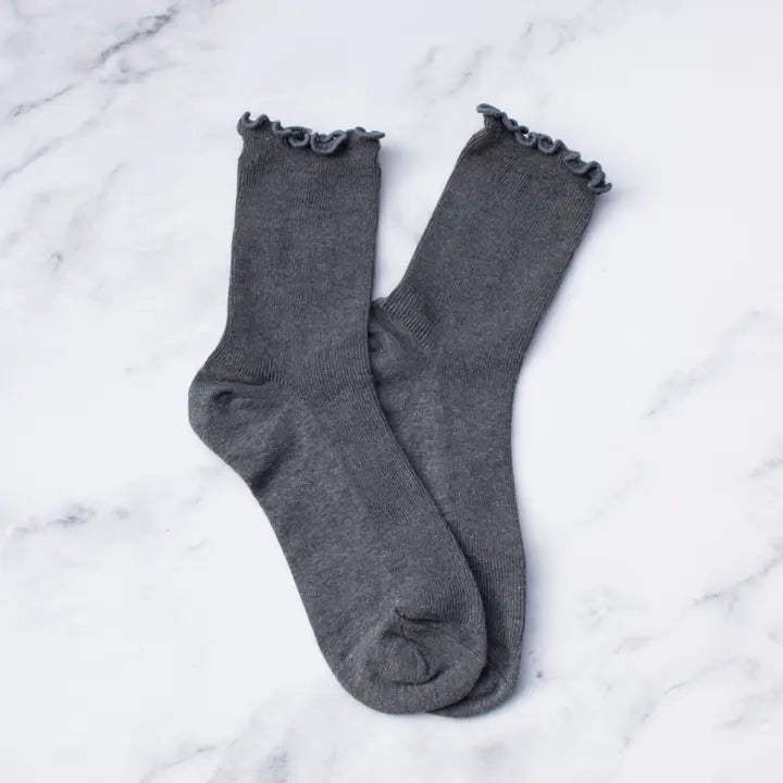 WEDNESDAY RUFFLE SOCK