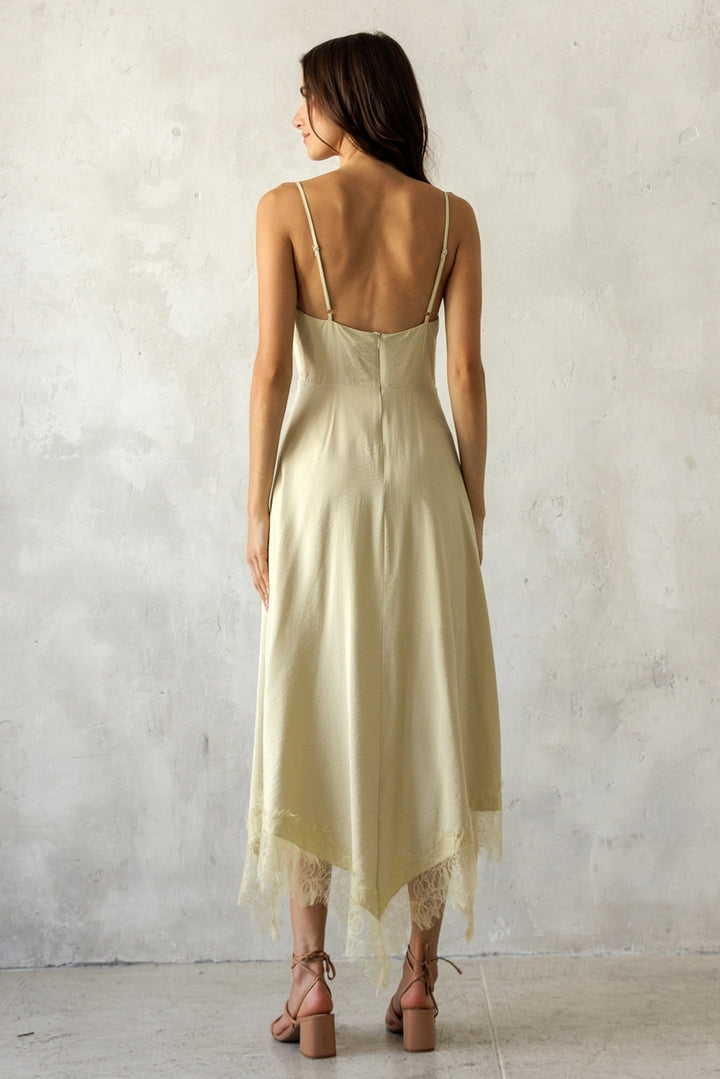 WILLA HANDKERCHIEF HEM DRESS