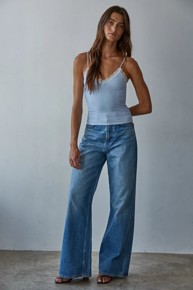WILLA JAQUARD SEAMLESS TANK