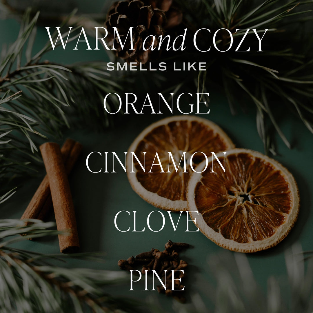 WARM AND COZY SCENT CARD