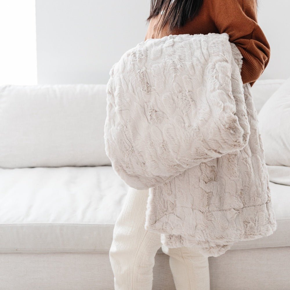 SARANONI PATTERNED XL THROW - BUFF