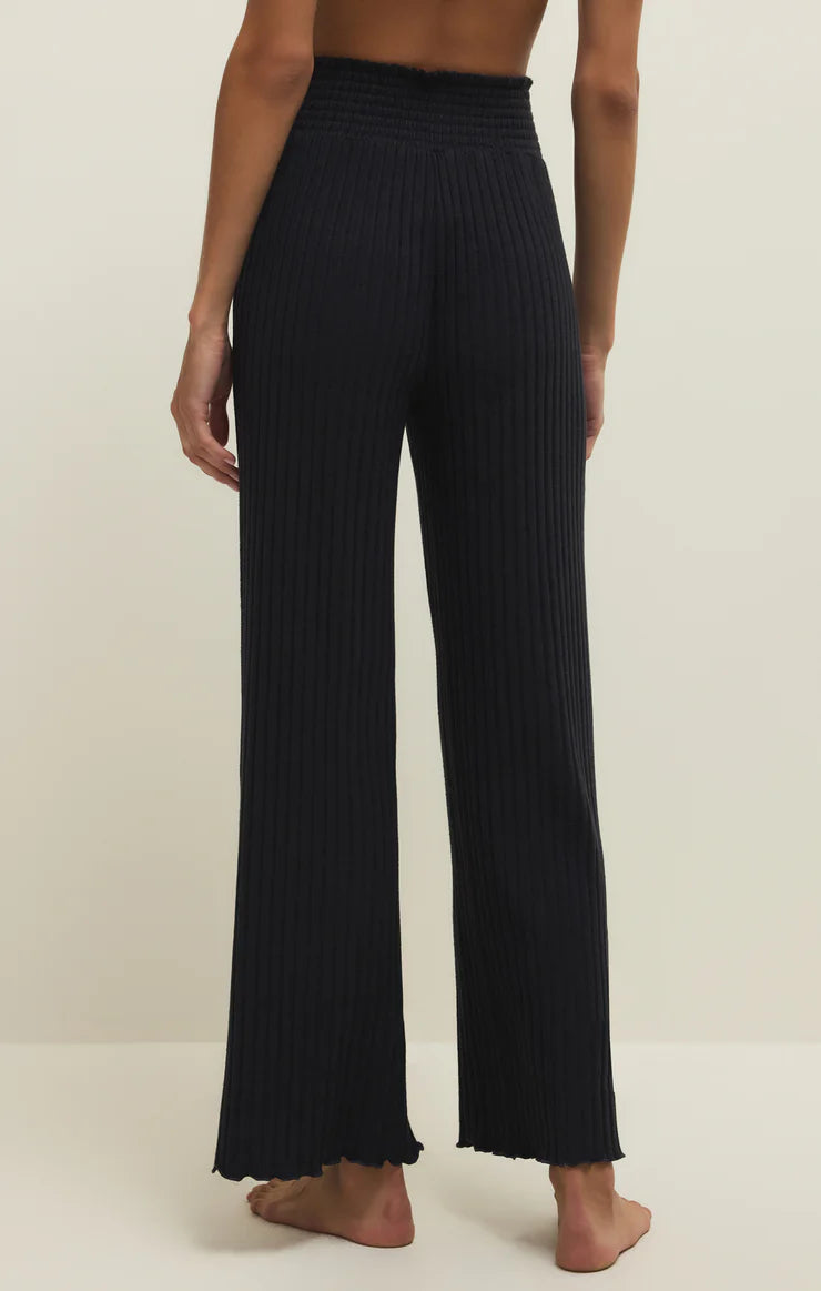 DAWN SMOCKED RIB PANT