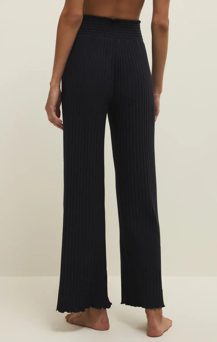DAWN SMOCKED RIB PANT