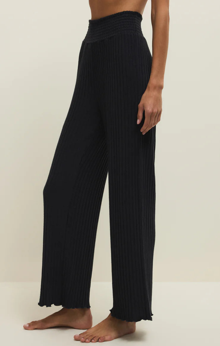 DAWN SMOCKED RIB PANT
