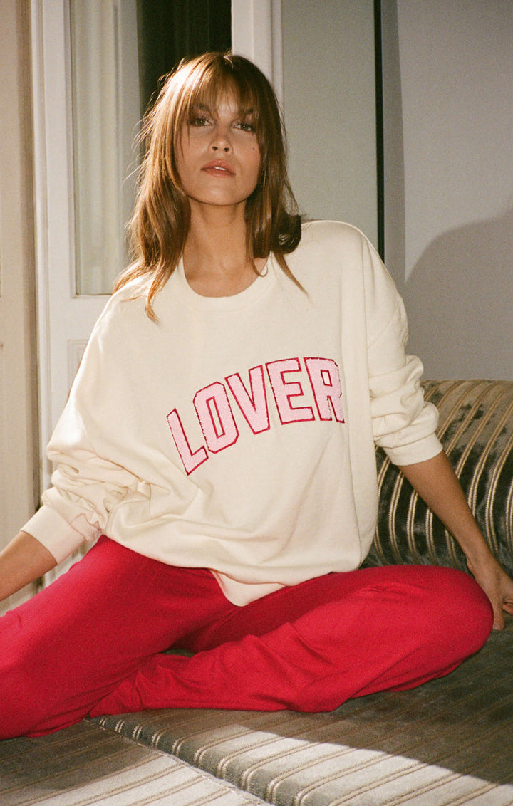 OVERSIZED LOVER SWEATSHIRT VANILLA ICE
