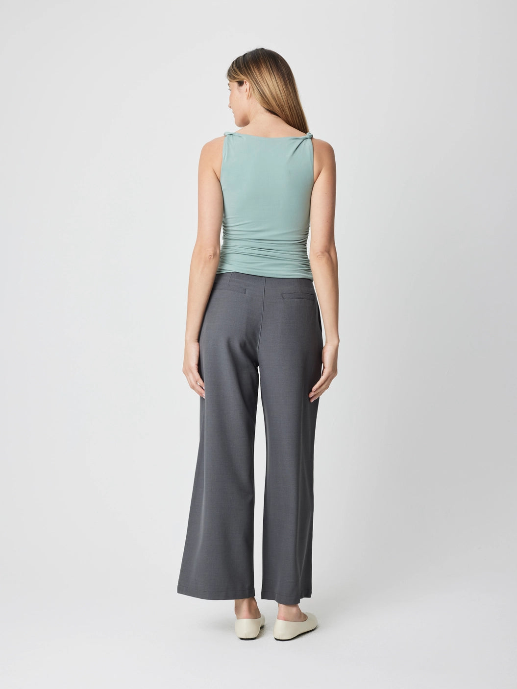 JANICE TOP- TEAL